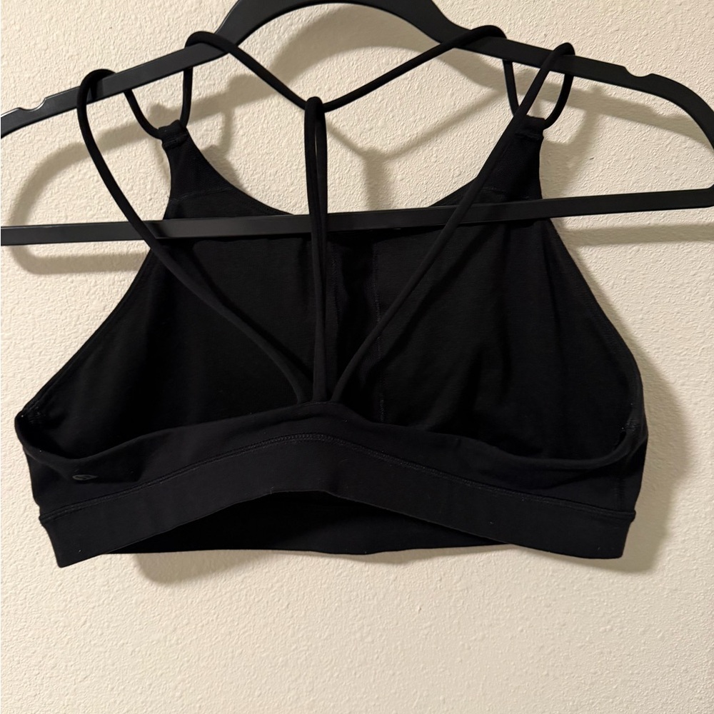 Lululemon Athletica Black Strappy Sports Bra Size 12 - Picture 3 of 7